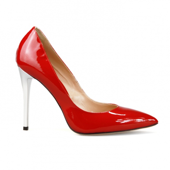 Дамски обувки Stiletto от червен лак